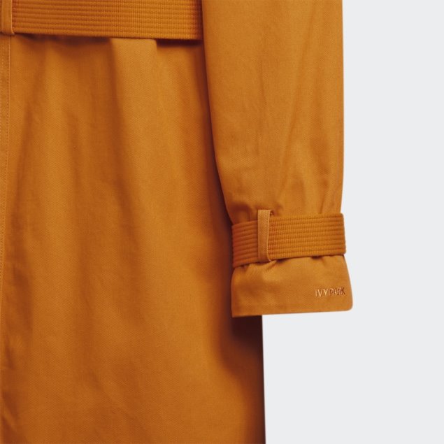 Abrigo Con Capucha De Sarga Dos En Uno (todos Los Géneros) Adidas Focus Naranja