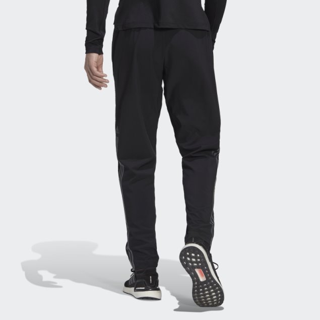 Pantalones Negros Con Cremallera Tejida Alphastrength De Adidas