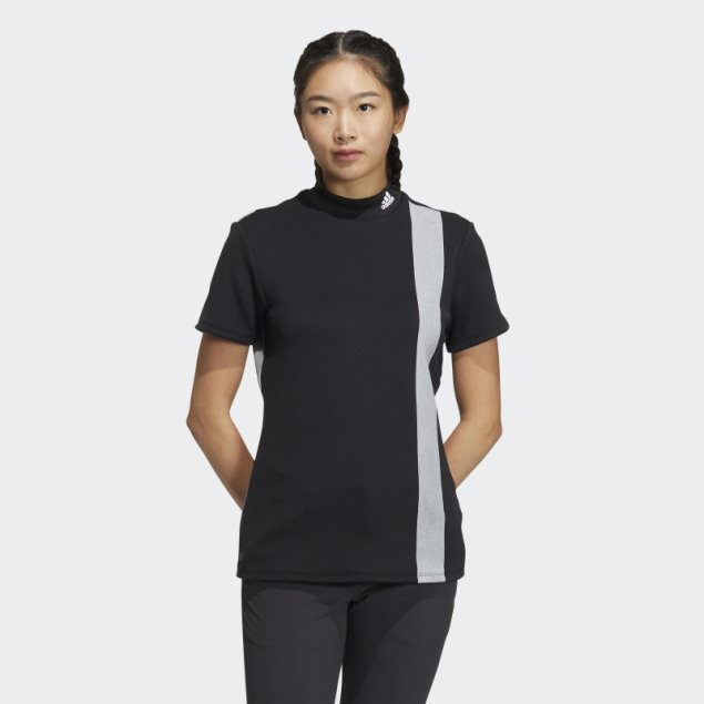Camiseta Aeroready 3-bar Cuello Alto Adidas Negro