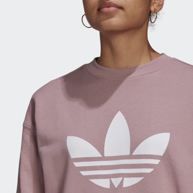 Sudadera Malva Trefoil Adidas