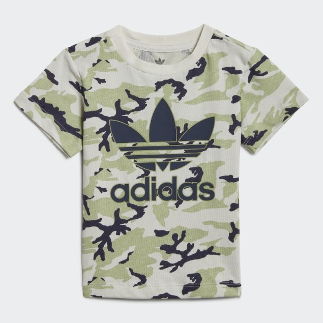 Camiseta Orbit Gris Camo Adidas