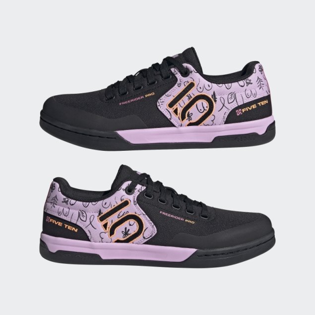 Adidas Five Ten Freerider Pro Canvas Bca Zapatos De Bicicleta De Montaña Negro