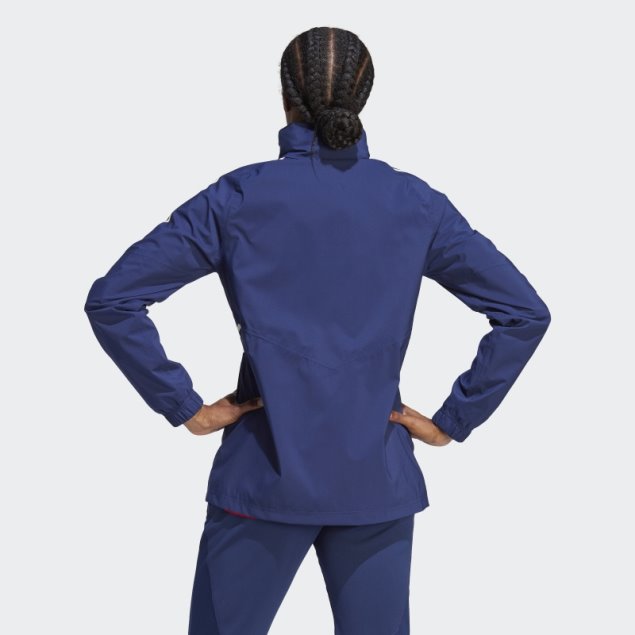 Chubasquero Adidas Azul Oscuro Italia Condivo 23