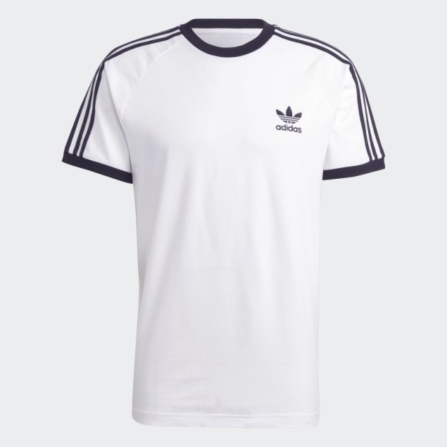 Camiseta Adicolor Classics 3 Rayas Blanco Adidas