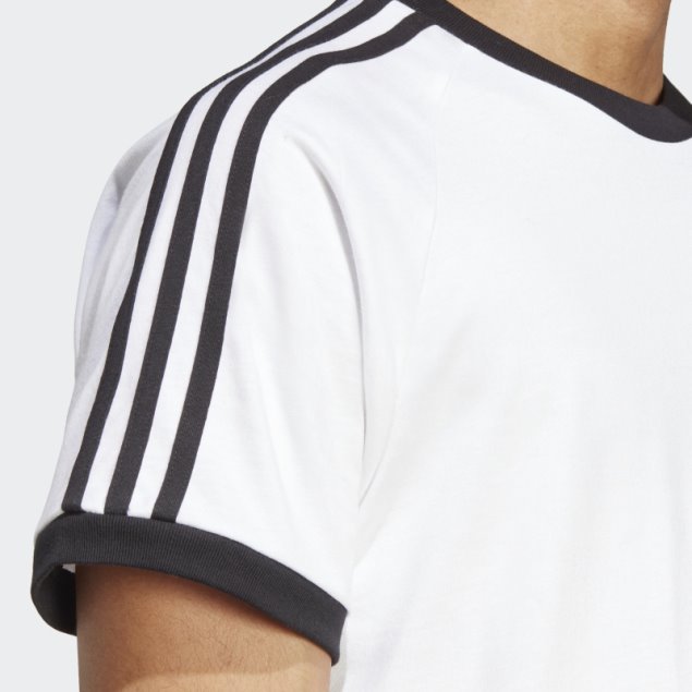 Camiseta Adicolor Classics 3 Rayas Blanco Adidas