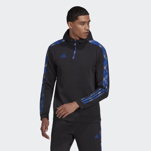 Sudadera Con Capucha Tiro Negro Adidas
