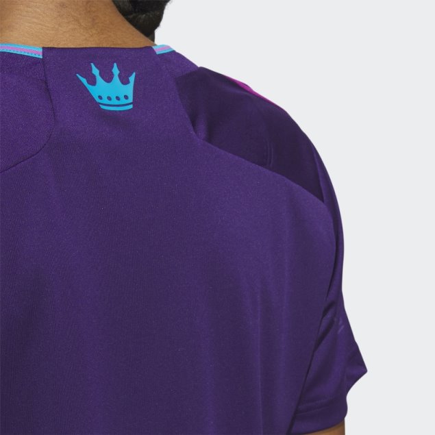 Camiseta Primera Equipacion Charlotte Fc 23/24 Violeta Oscuro Adidas