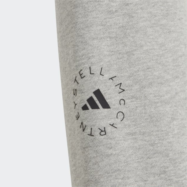 Sudadera Corta Adidas By Stella Mccartney Truecasuals Gris Medio