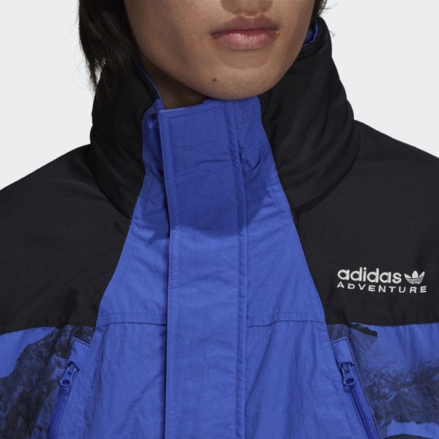 Chaqueta De Exterior Con Estampado Block De Adidas Adventure De Ink Hot