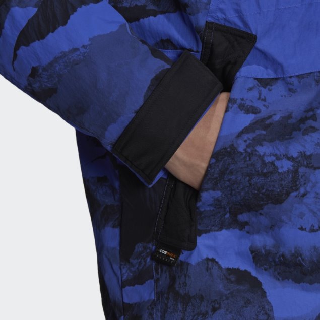 Chaqueta De Exterior Con Estampado Block De Adidas Adventure De Ink Hot