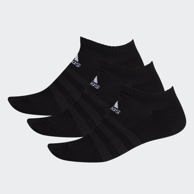Adidas Calcetines Acolchados Corte Bajo Negro