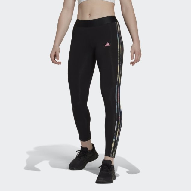 Adidas 3 Rayas Leggings Rosa