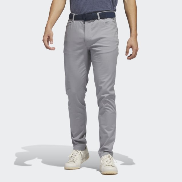 Pantalones Golf Go-to 5 Bolsillos Adidas Gris