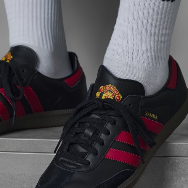 Adidas Samba Manchester United Zapatos Negro