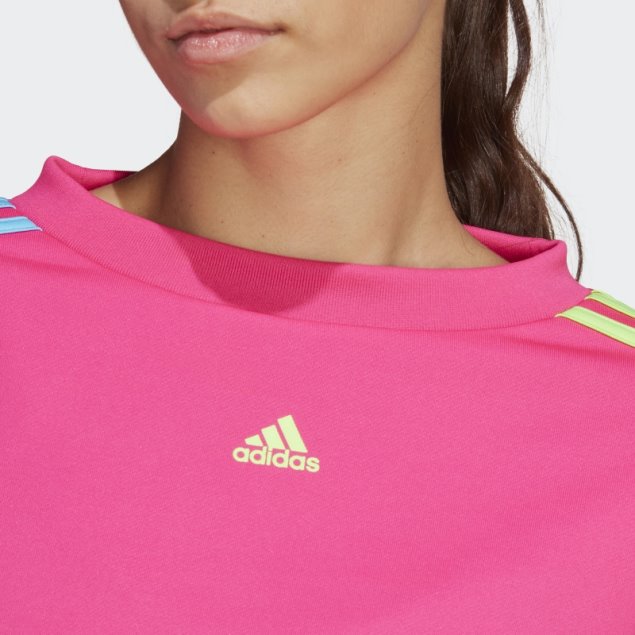 Sudadera Corta Kidcore Shock Rosa Adidas