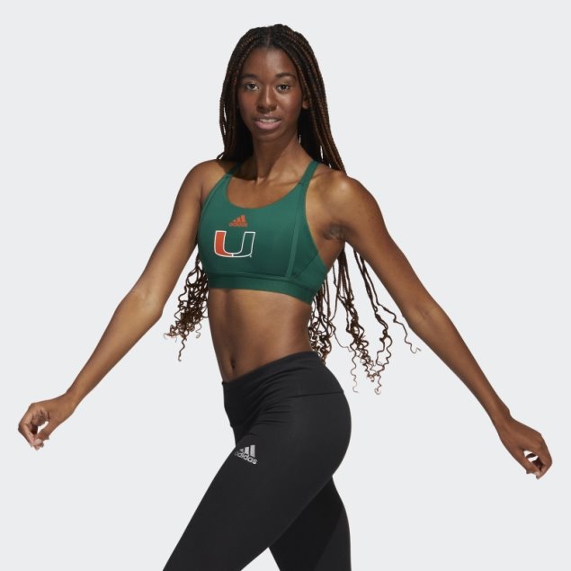 Sujetador Adidas Verde Oscuro W Stm Ult