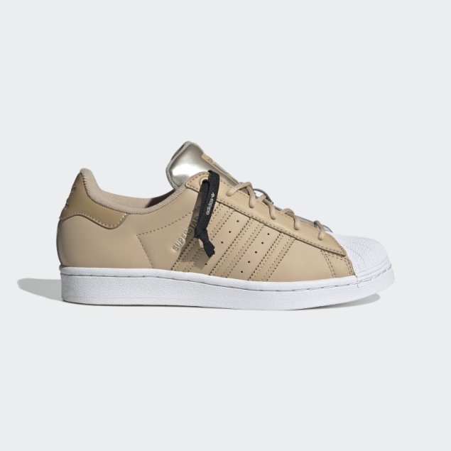 Zapatillas Adidas Superstar Beis